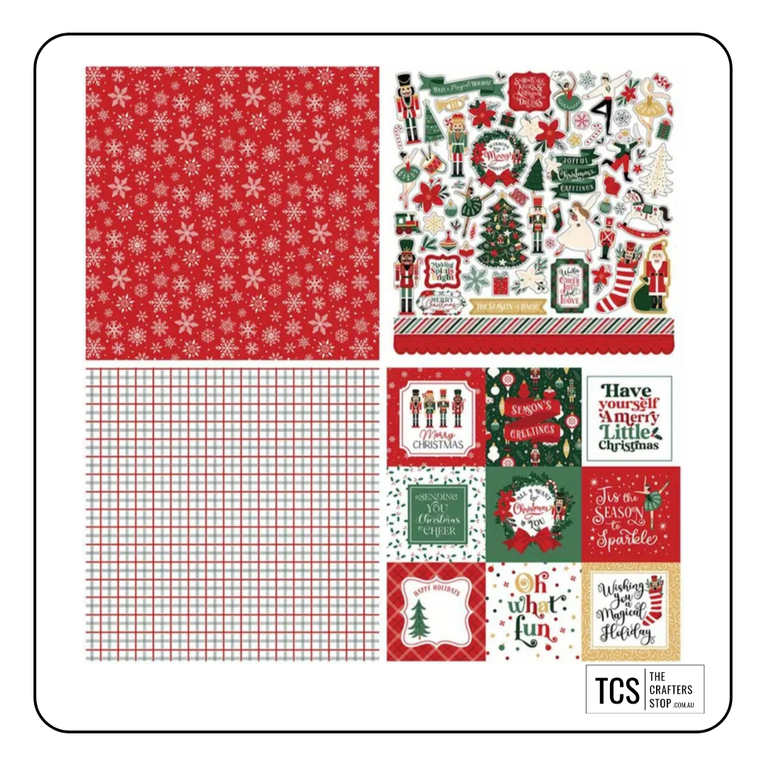 Christmas Nutcracker Design Paper Pad