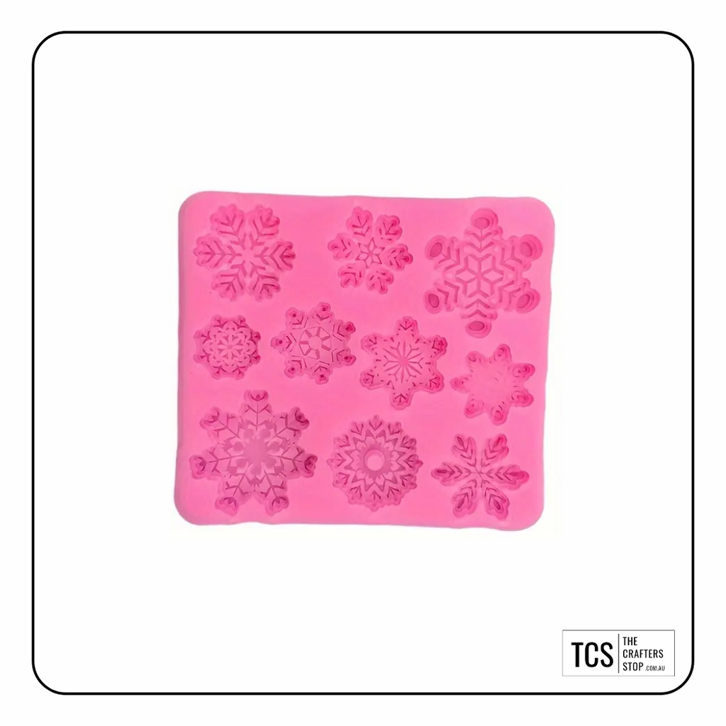 Resin Silicone Christmas Snowflake Mould