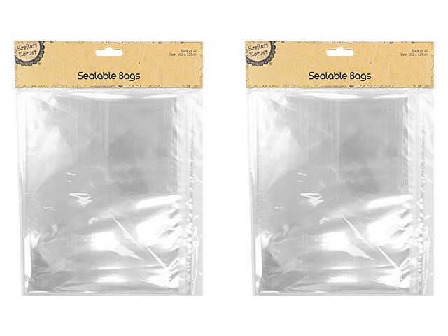 Clear Craft/Retail Bags