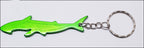 Aluminium Shark Bottle Opener Keyring