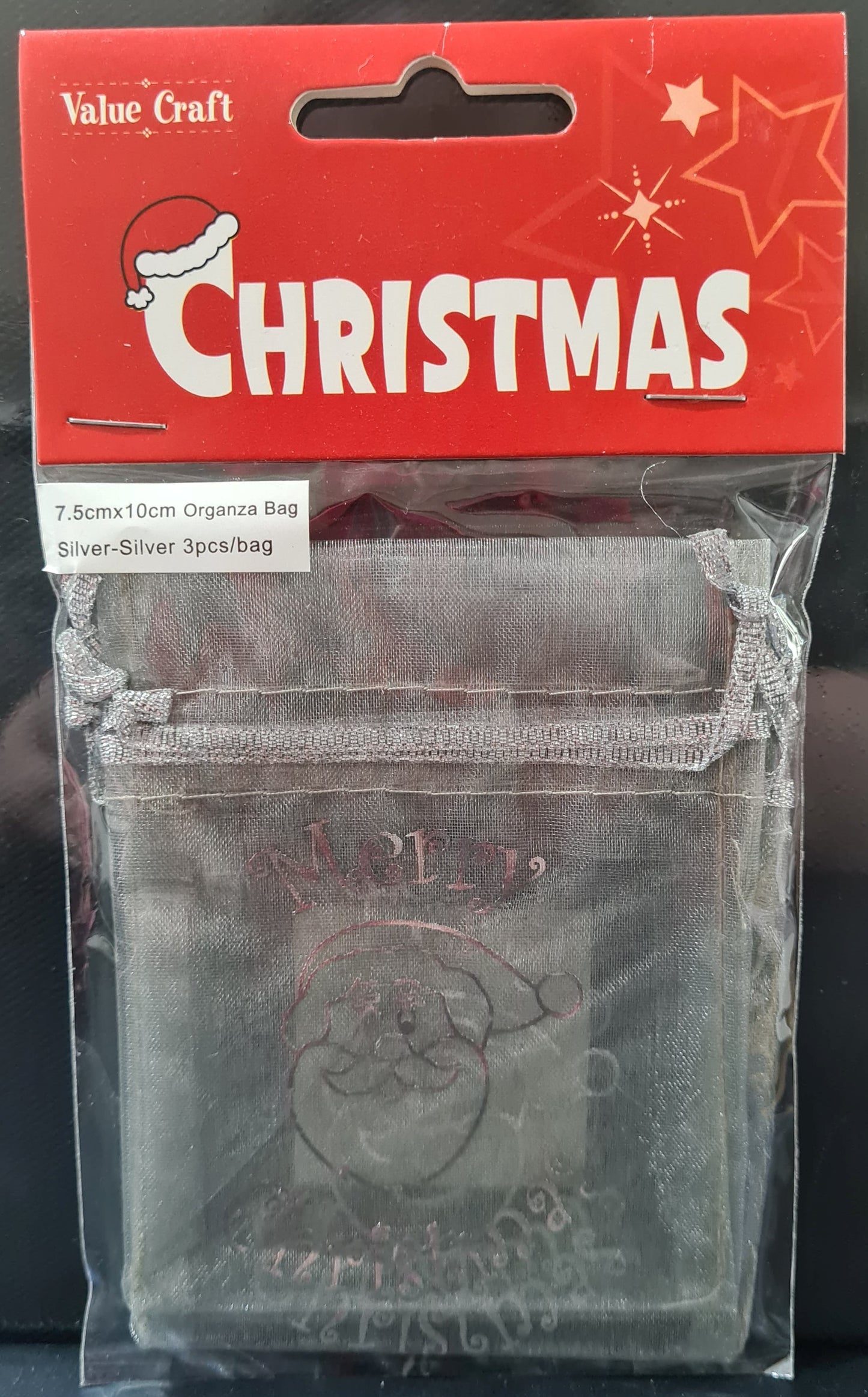 Christmas Organza Bags (3 Pack)