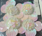 3D Sequin Flowers (4 Pack)