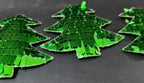 3D Fabric Puffy Christmas Tree Embellishments