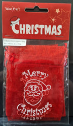 Christmas Organza Bags (3 Pack)