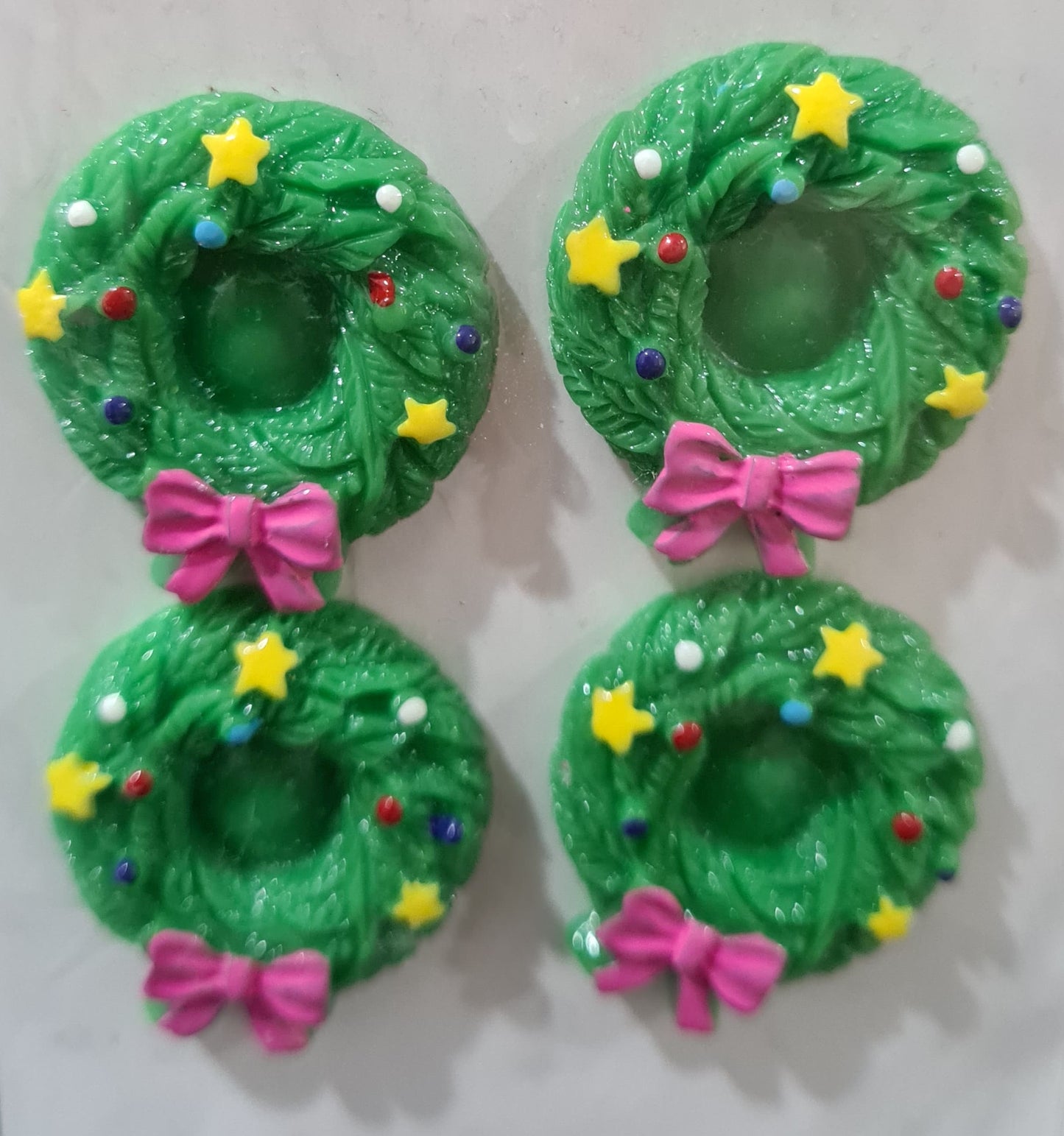 3D Christmas Resin Embellishments