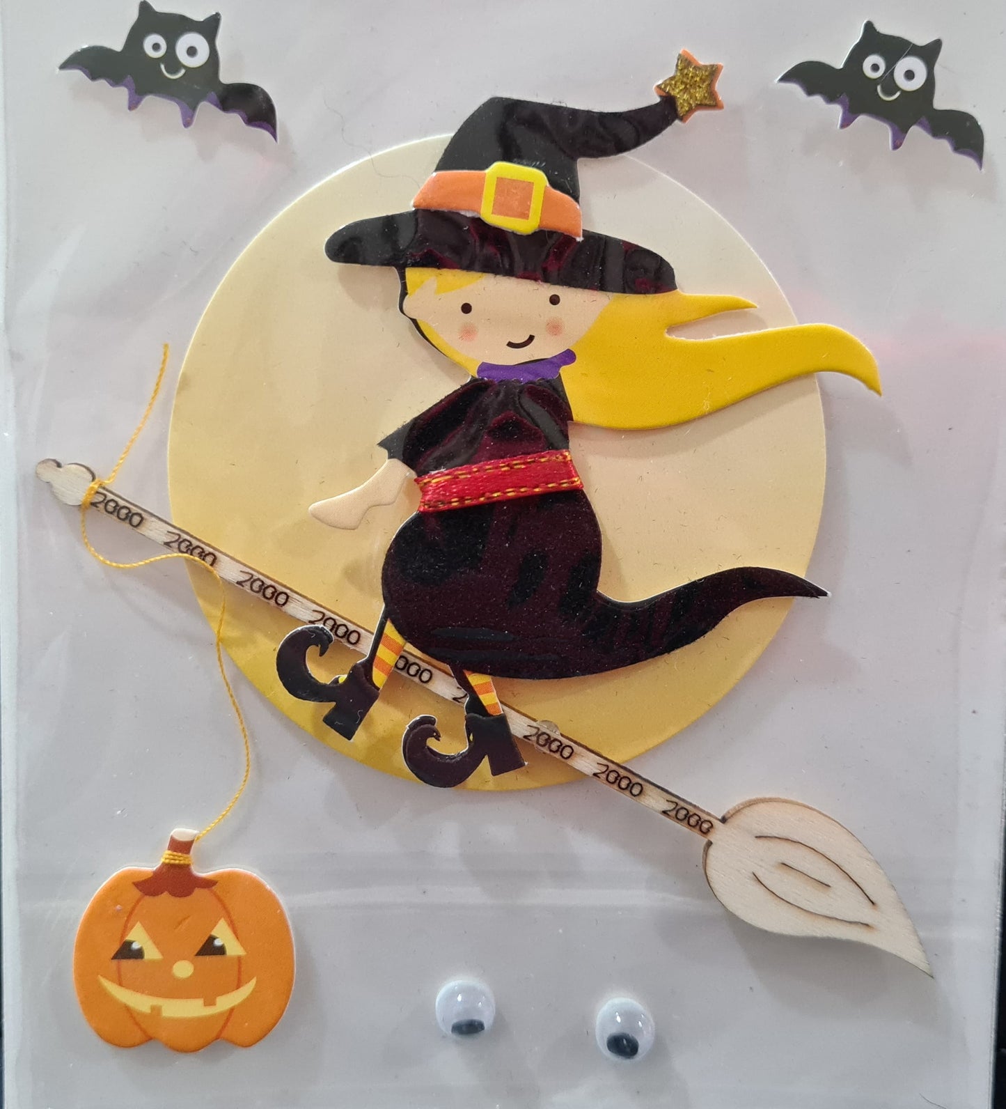 3D Halloween Stickers (Assorted Designs)