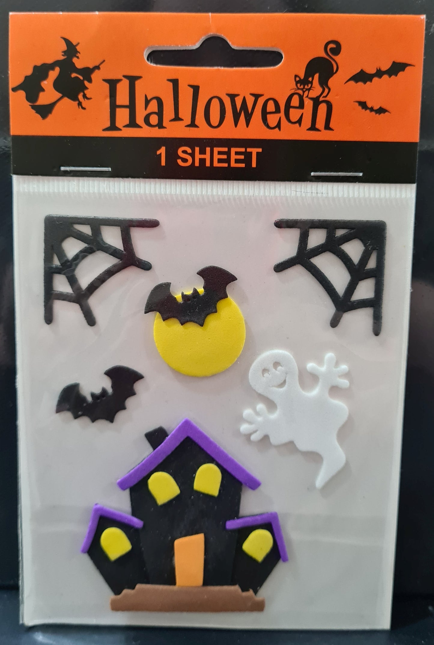 3D Halloween Stickers (Assorted Designs)
