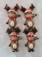 3D Christmas Resin Embellishments