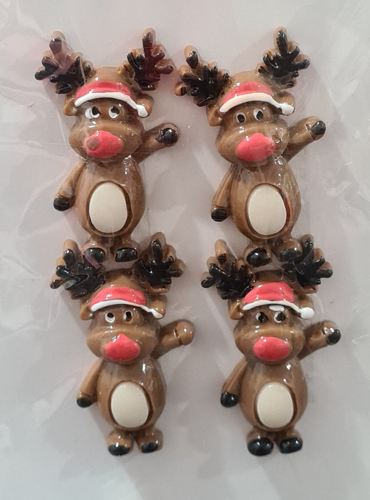 3D Christmas Resin Embellishments