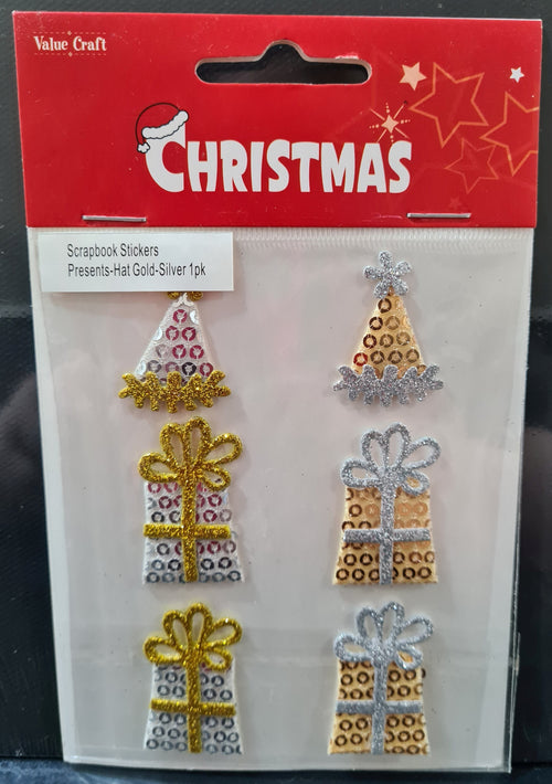 3D Christmas Present Embellishments