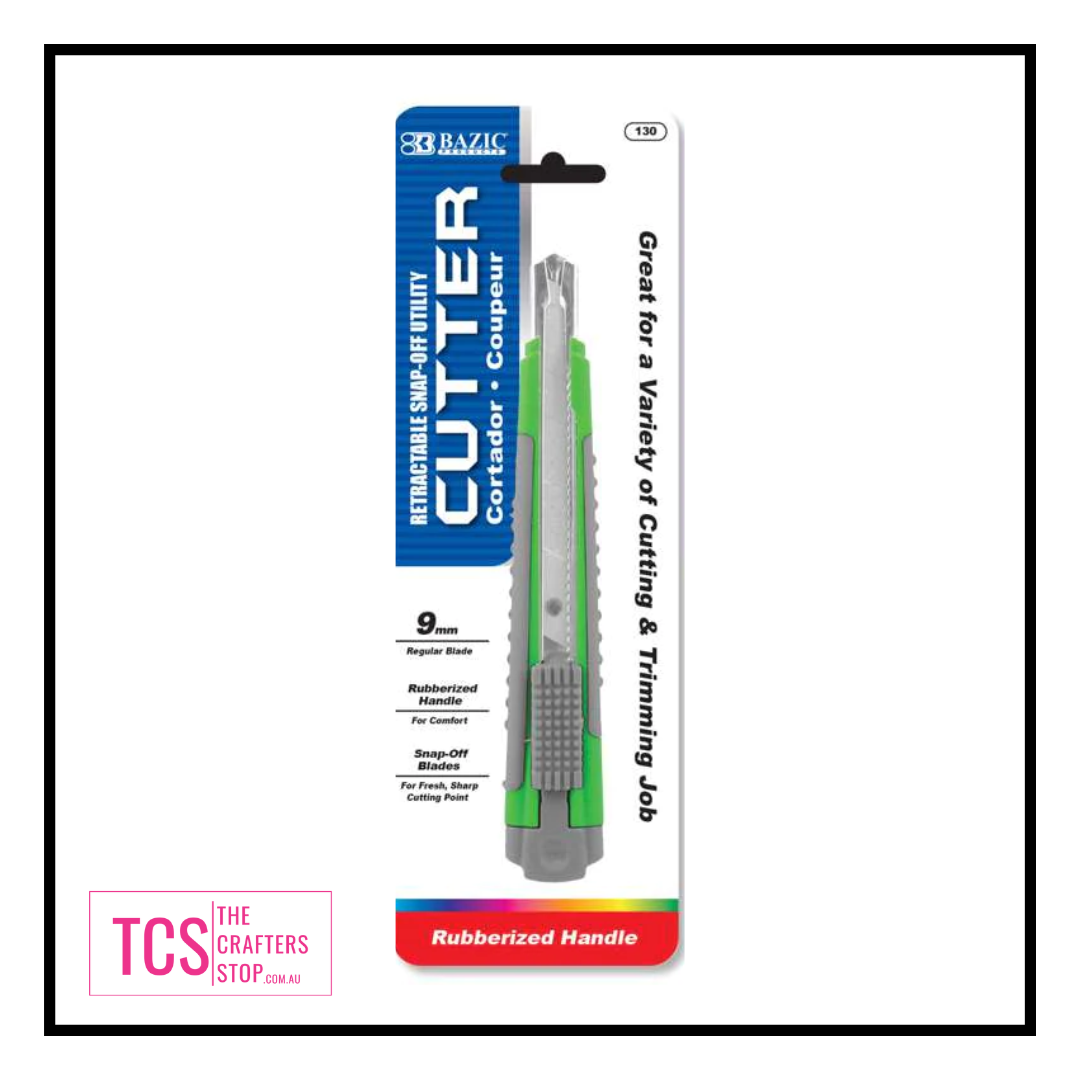 Multipurpose Snap-Off 9mm Cutter w/ Cushion Grip