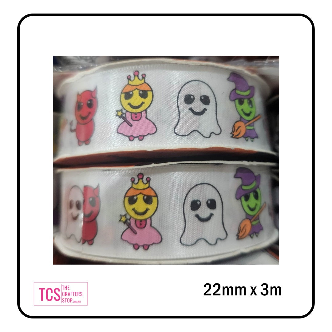 Halloween Themed Craft Ribbon - 3m
