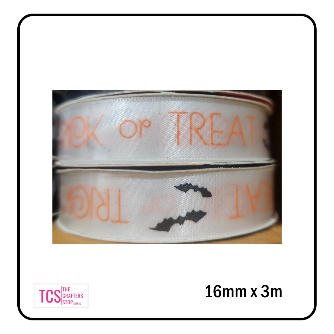 Halloween Themed Craft Ribbon - 3m