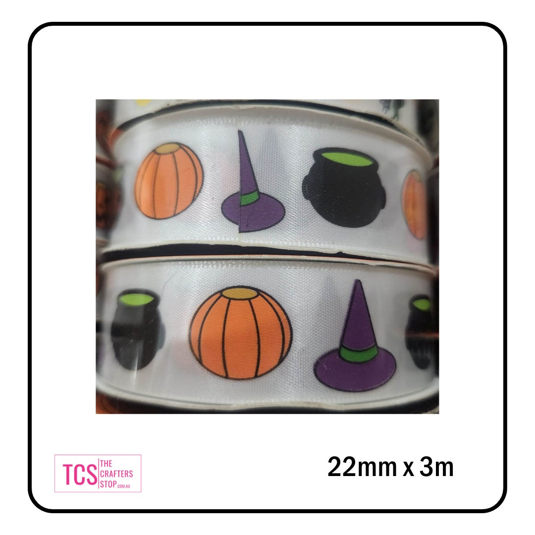 Halloween Themed Craft Ribbon - 3m