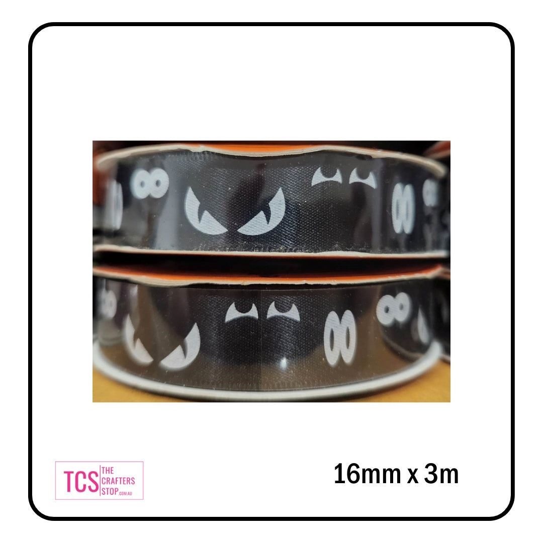 Halloween Themed Craft Ribbon - 3m