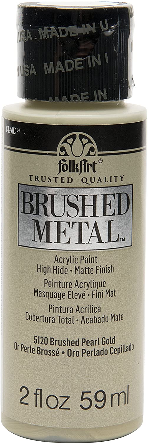 FolkArt Brushed Metal Acrylic Paint 2oz