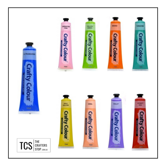 Crafty Colour Gloss Acrylic Paint