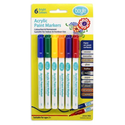 Acrylic paint pens for on sale leather