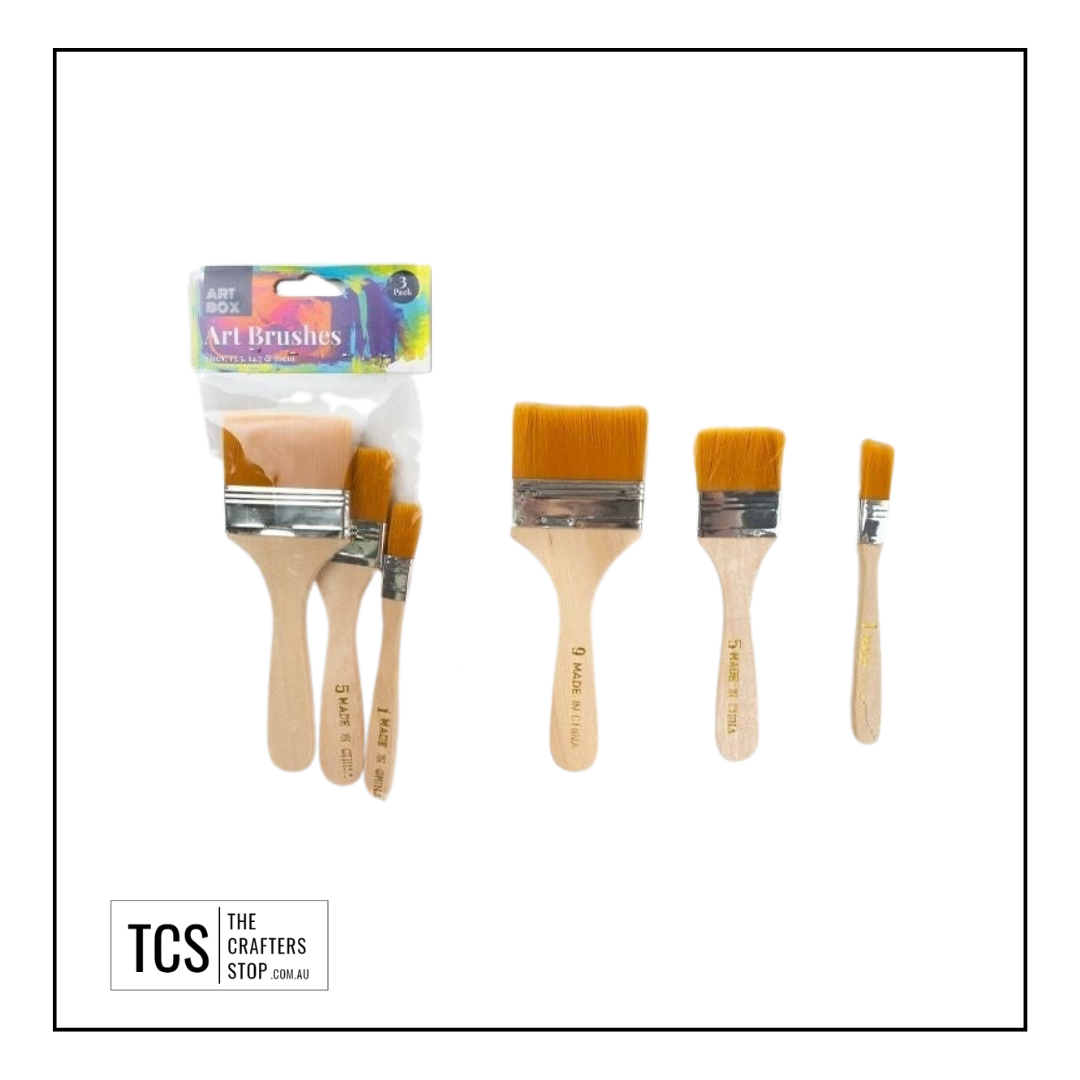 3pk of Adult Art Brushes