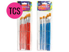 Art Box 6pce Flat Art Brush Set