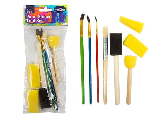 8pc Art Stencil Tool Set