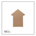 Wooden Decorative Arrow Plaque 17x22cm