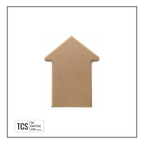 Wooden Decorative Arrow Plaque 17x22cm