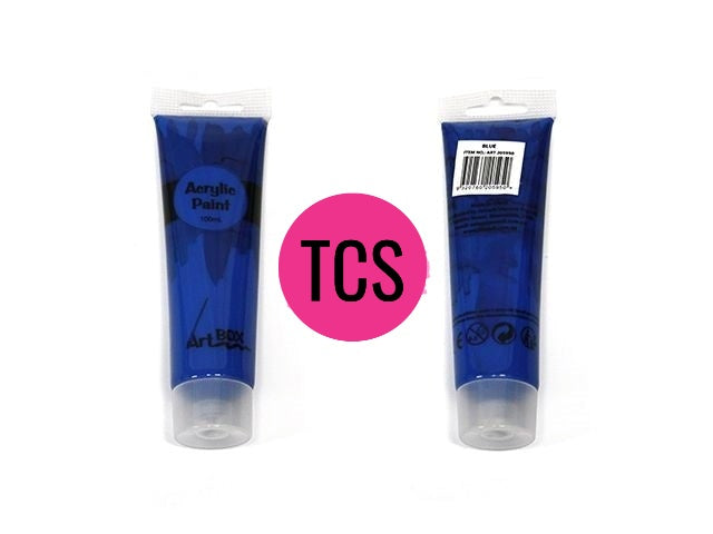 Acrylic Paint Tube - 100ml (Many Colours)