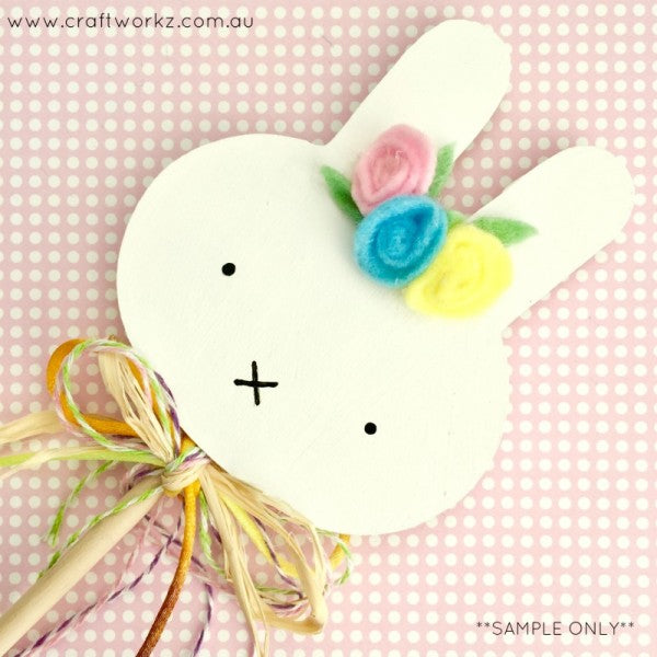 MDF Easter Bunny Head