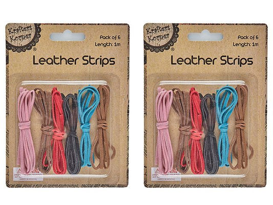 Leather Strips (6 Colours)