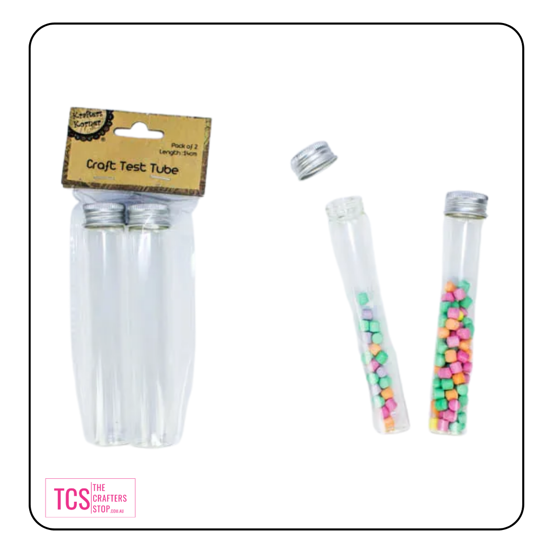 Glass Test Tubes (2pk)