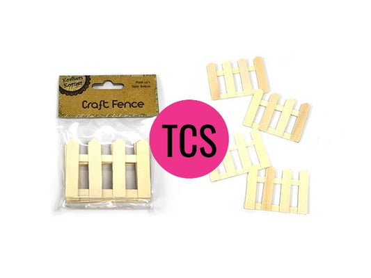 Craft Wooden Picket Fence