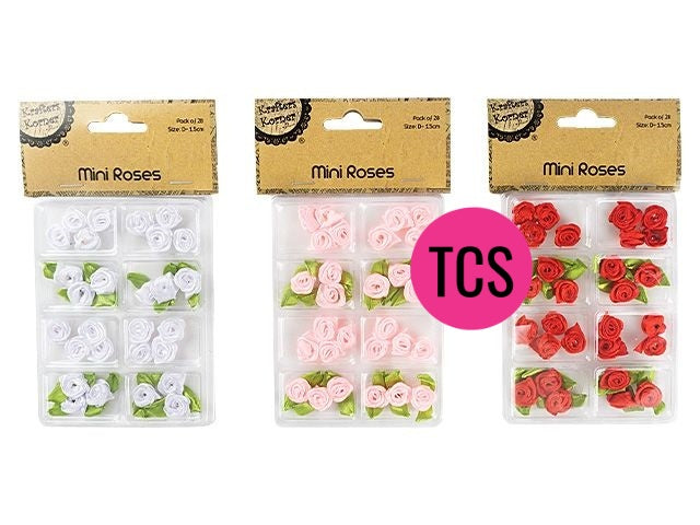 Mini Roses - Pack of 28