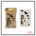 11 Piece Bird and Owl Stamp Set
