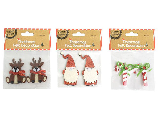 Christmas Felt Embellishments