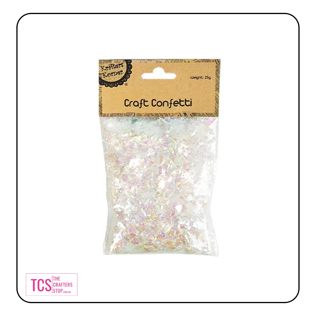 Crafting Confetti Iridescent Flakes