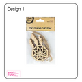 Mini Wooden Dream Catchers (4pk) 6 Designs