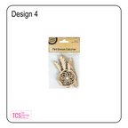 Mini Wooden Dream Catchers (4pk) 6 Designs