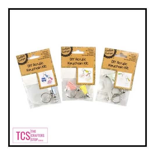 DIY Acrylic Keyring Kits