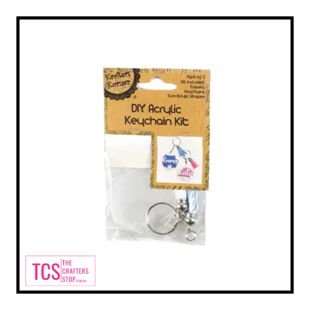 DIY Acrylic Keyring Kits