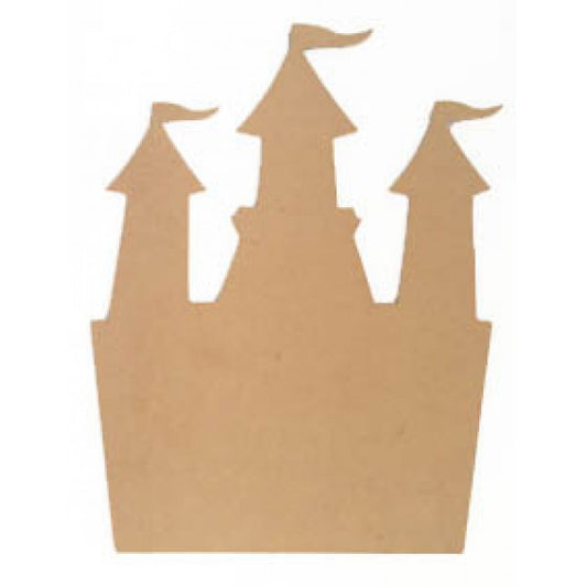 MDF Blank Castle Shape