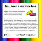 Decal/Vinyl Application Fluid