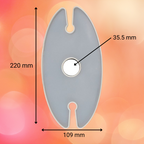Resin Silicone Wine Bottle/Glass Tray Mould