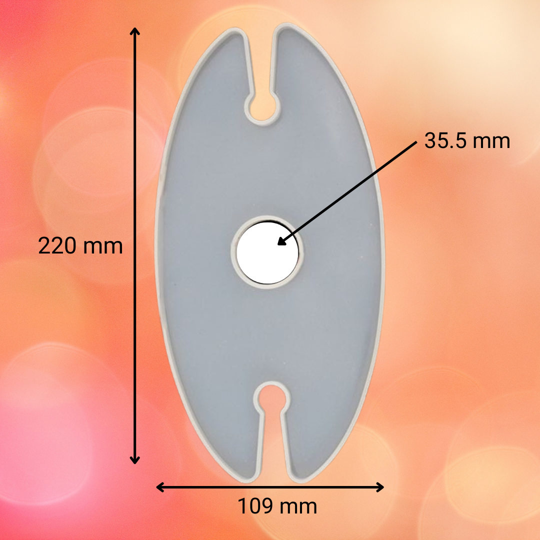 Resin Silicone Wine Bottle/Glass Tray Mould