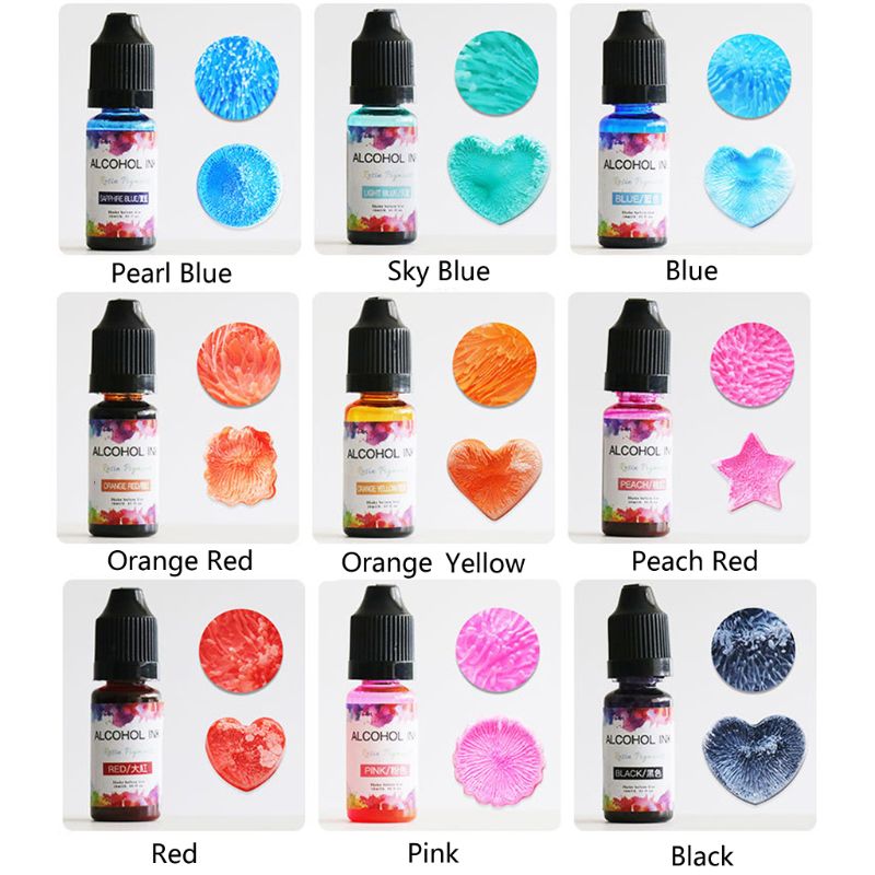 Alcohol Ink Mystery Pack 10ml (X5 or X10)