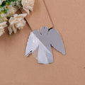 Acrylic Mirror Christmas Angel Blank