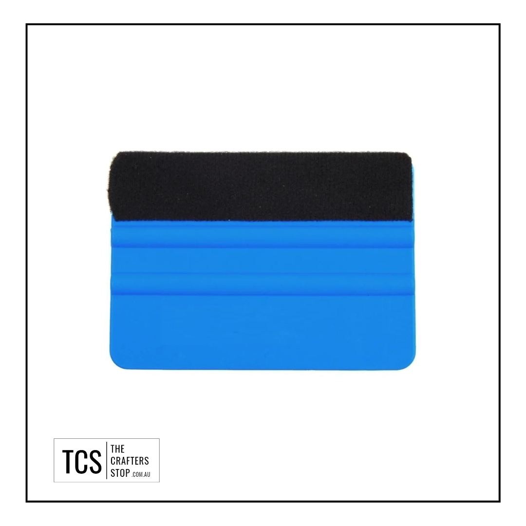 Medium Blue Vinyl Application Squeegee