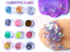 Iridescent Holographic Mylar Flakes 20grams