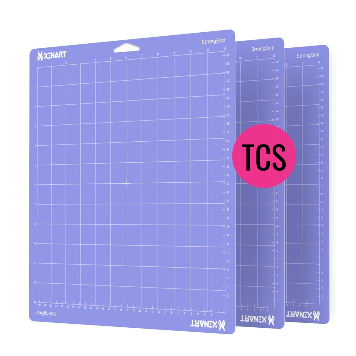 3 Pack of Adhesive Cutting Mats for Cricut (30x30cm)