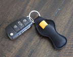 Neoprene Chap Stick or Lip Balm Holders with Keyring